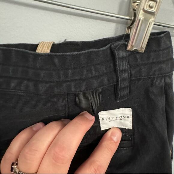 Five Four Los Angeles Black Classic Fit Shorts Men’s Size 34 Drawstring Inner - Picture 5 of 10